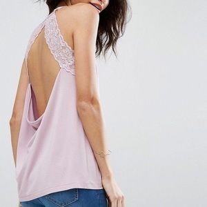 ASOS Lace back tank women’s size 0